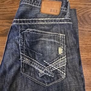 BKE FULERTON 30R Men's Blue Jeans